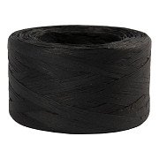 Papier Raffia Garen Zwart, 100m