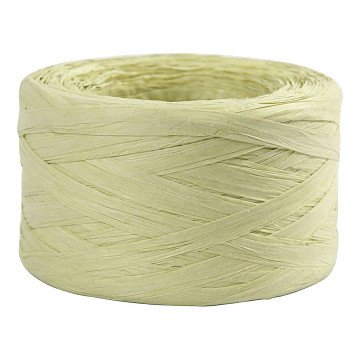 Papier Raffia Garen Lichtgroen, 100m