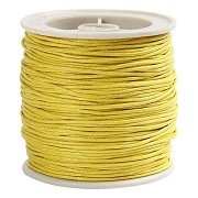 Cotton cord Yellow, 40m