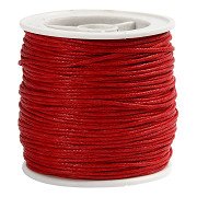 Cotton cord Red, 40m
