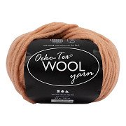 Wool yarn Beige, 50m