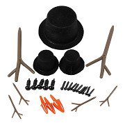 Hats, Noses and Branches for Clay Accessories Set