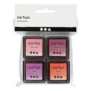 Stamp Ink Pink Shades, 4 pcs.