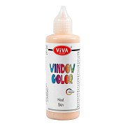 Window Color Sticker and Glass Paint - Light Beige, 90ml