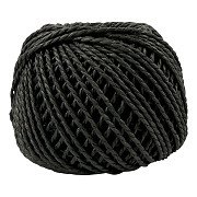 Paper Yarn Black, 40m