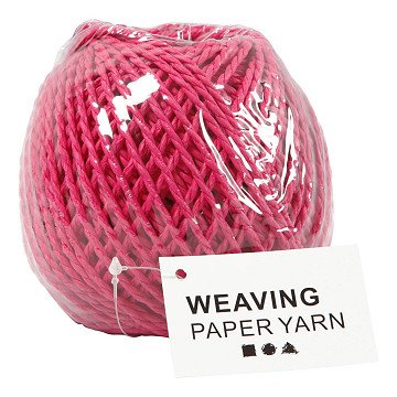 Paper Yarn Pink, 40m