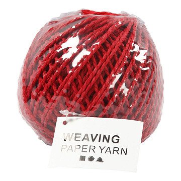 Paper Yarn Red, 40m