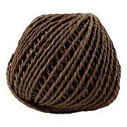 Paper Yarn Dark Brown, 40m