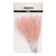 Artificial feathers Orange, 10 pcs.