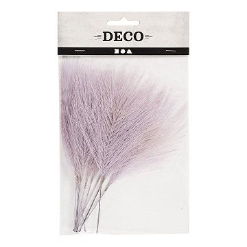 Artificial feathers Purple, 10 pcs.