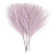 Artificial feathers Purple, 10 pcs.