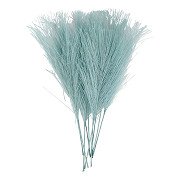 Artificial feathers Turquoise, 10 pcs.