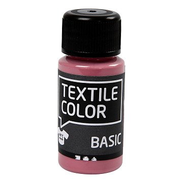 Textile Color Semi-dekkende Textielverf - Donkerroze, 50ml
