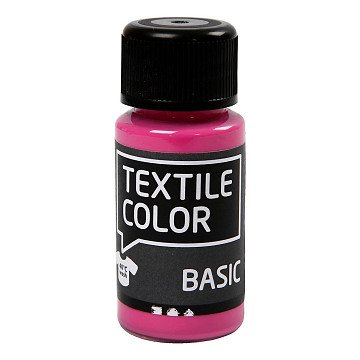 Textilfarbe Halbdeckende Textilfarbe – Rosa, 50 ml