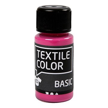 Textile Color Semi-opaque Textile Paint - Pink, 50ml