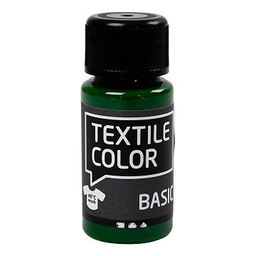 Textile Color Semi-opaque Textile Paint - Olive Green, 50ml