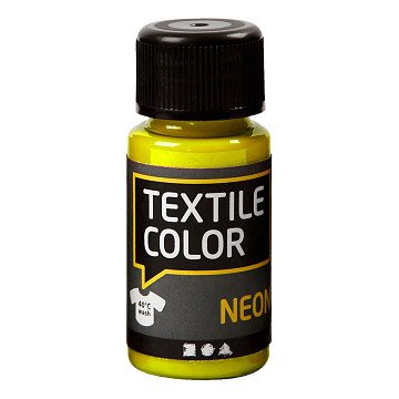 Textile Color Opaque Textile Paint - Neon Yellow, 50ml