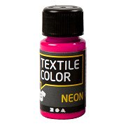 Textile Color Deckende Textilfarbe - Neonpink, 50ml