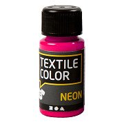 Textile Color Deckende Textilfarbe – Neonrosa, 50 ml