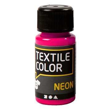 Textile Color Opaque Textile Paint - Neon Pink, 50ml