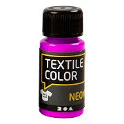 Textile Color Deckende Textilfarbe – Neonviolett, 50 ml