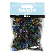 Seed Beads Transparent Glass, 130 grams