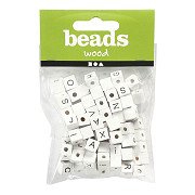 Letterkralen Wit A-Z, 92st.