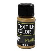Textilfarbe, deckende Textilfarbe – Gold-Perlmutt, 50 ml