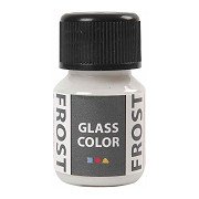 Glass Color Frost Paint - White, 30ml