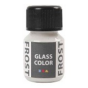 Glass Color Frost Verf - Wit, 30ml