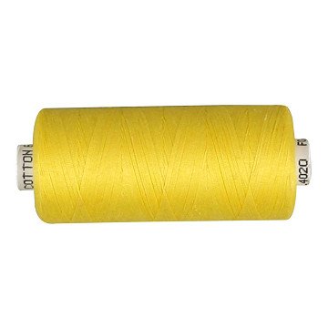Sewing thread Yellow, 1000m