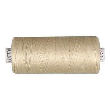 Sewing thread Beige, 1000m