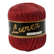 Lurex Glitter Yarn Red, 160m