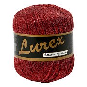 Lurex-Glitzergarn Rot, 160 m