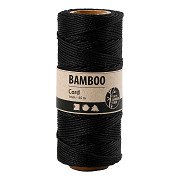 Bamboo cord Black, 65m