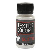 Textile Color Transparent Glitter for Textile Paint, 50ml