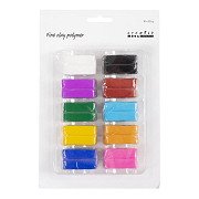 Fine Polymer Clay Colorful, 10x20 grams