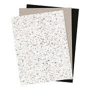Faux Leather Paper Miscellaneous, 3 Sheets