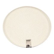Tray Round Bamboo Fibers, 30cm