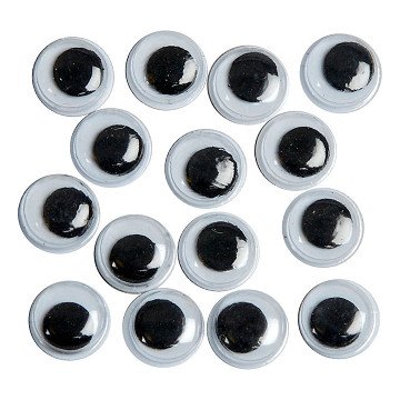 Googly Eyes Non Self-Adhesive, 1000pcs.