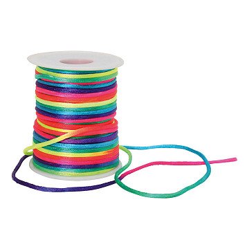 Macrame Cord Rainbow Colors, 40m