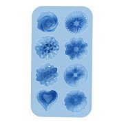 Silicone Casting Mold Cupcakes Blue