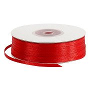 Satin ribbon Red, 100m