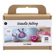 Mini Hobby Set Needle Felting Monster Making