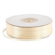 Satin ribbon Off-white, 100m