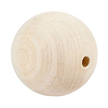 Wooden Bead 6mm, 3 pcs.