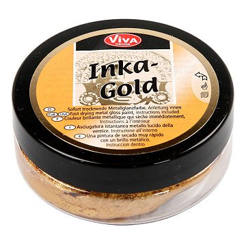 Inka-Gold Glanzwachs – Gold, 50 ml