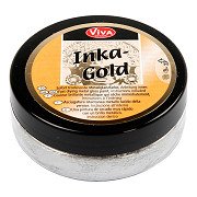 Inka-Gold Gloss Wax - Silver, 50ml