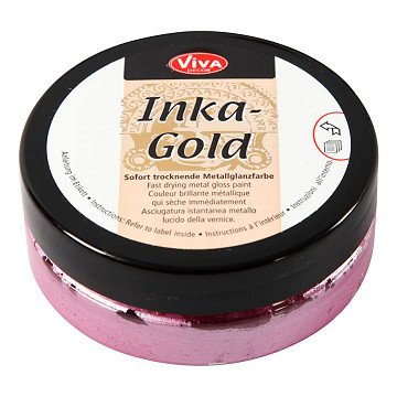 Inka-Gold Glanzwachs – Magenta, 50 ml