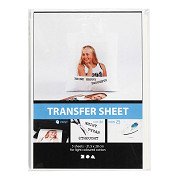 Transfer Sheets Transparent, 5 Sheets